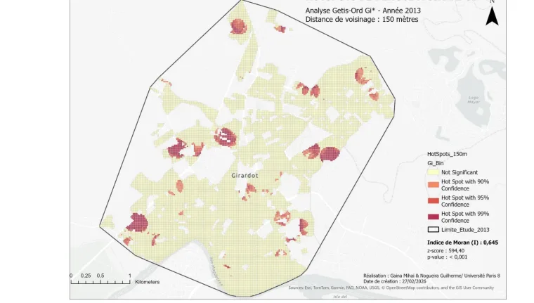 Analiză Spațială și Spațio-temporală a Dengue la Girardot, Columbia (2013-2015)